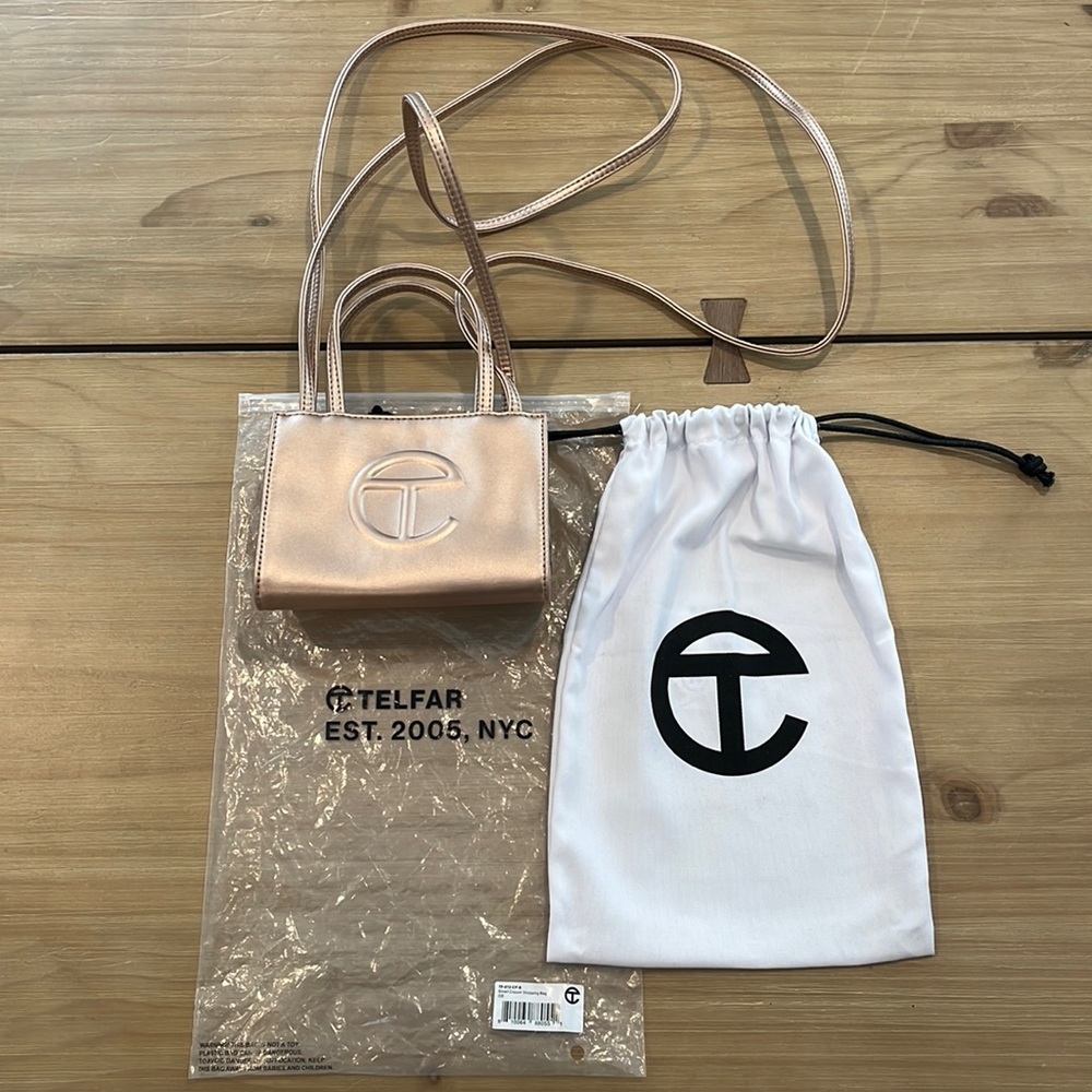 Small Copper Shopping Bag